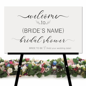 Signe nuptiale de douche SVG, signe de bienvenue nuptiale de douche SVG, signe nuptiale personnalisé de douche svg, compte à rebours de mariage