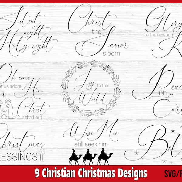 Christian Christmas SVG, Christmas SVG, Religious Christmas Sayings svg, Jesus svg, Christian svg