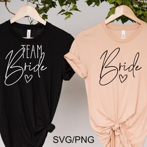 Team Braut SVG, Braut SVG, Brautparty, Party svg, Junggesellinnenparty svg, Brautjungfer-Shirt svg, Brautparty-Shirt svg
