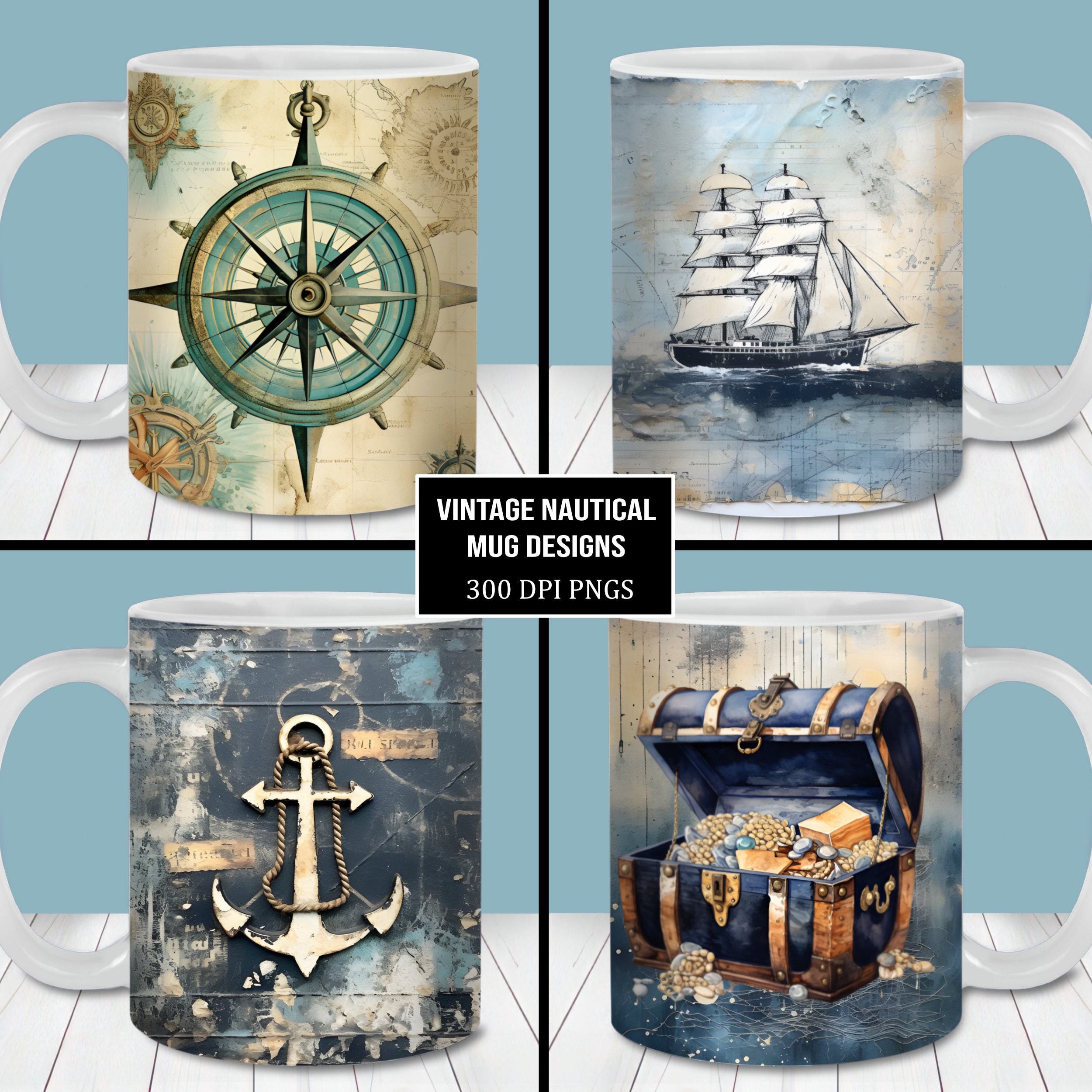 San Diego No Spill Coffee Cup Mug 12oz. Sail Boats Vintage