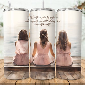 Friendship Quote Tumbler Wrap, 20 oz Skinny Tumbler Sublimation PNG, Straight and Tapered Tumbler Wrap, Instant Download, Friends Tumbler