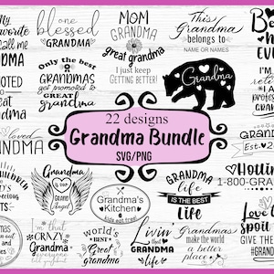 Oma SVG offerte bundel, oma shirt SVG, grootmoeder svg, overgrootmoeder svg, oma svg, grootouders svg