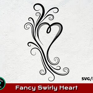 Wedding Heart SVG, Valentine&#39;s Day SVG, Heart Outline SVG, Heart Clipart svg/png, cut files for Silhouette and Cricut.