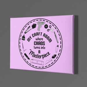 Craft Room Sign SVG Bundle, Craft SVG, Crafting Svg, Craft Room SVG - Etsy