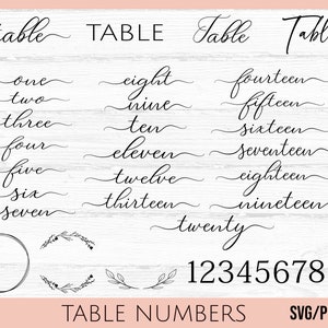 Bruiloft tabelnummers SVG, bruiloft SVG, bruiloft teken svg, tabel nummers svg, bruiloft briefpapier svg, bruiloft printables svg