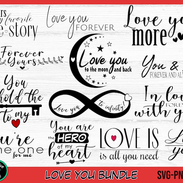 Love You SVG Bundle, Bedroom Sign svg, Romantic Sign svg, Above the bed sign svg, Valentine''s Day svg, Couples Shirt svg