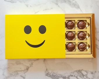 12 Piece Emoji Chocolate box