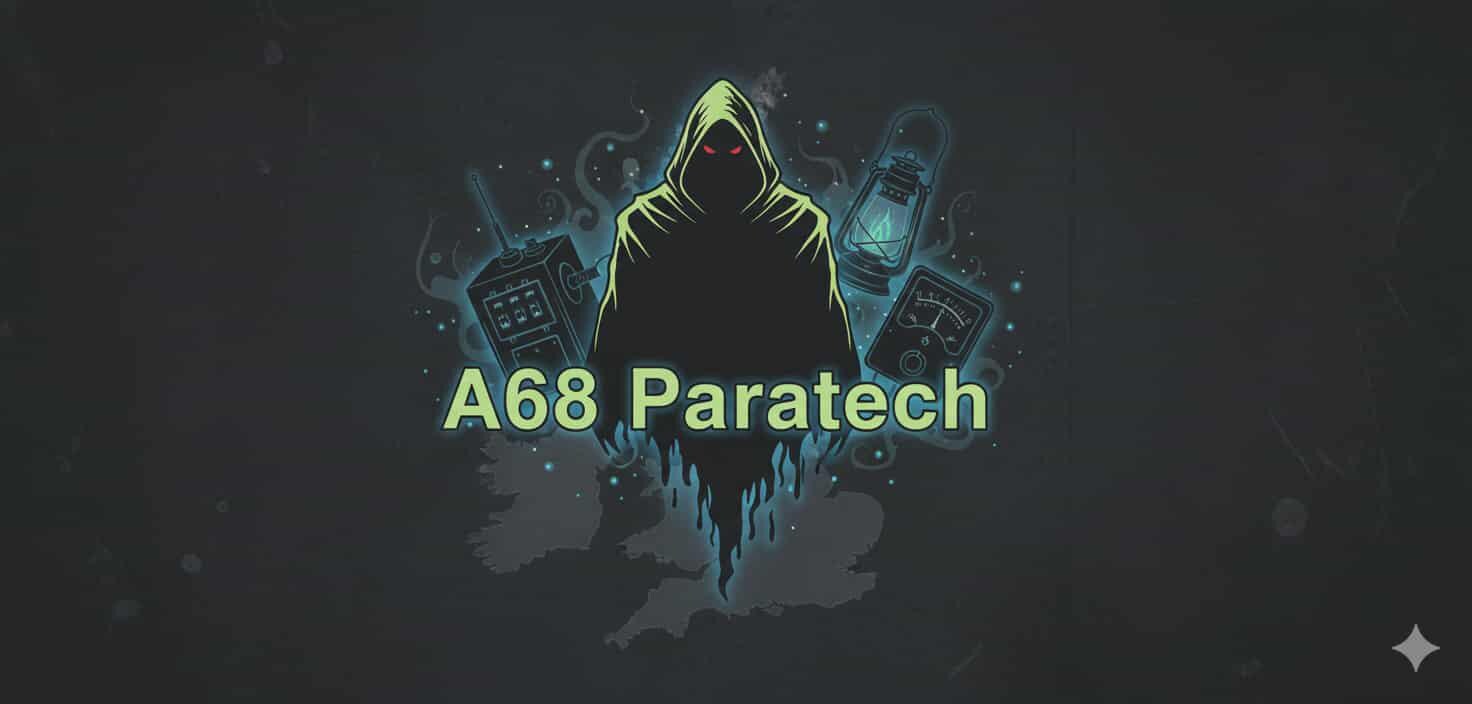 ゴーストハンティング用レム活動探知機（温度表示付き）。A68 超常現象