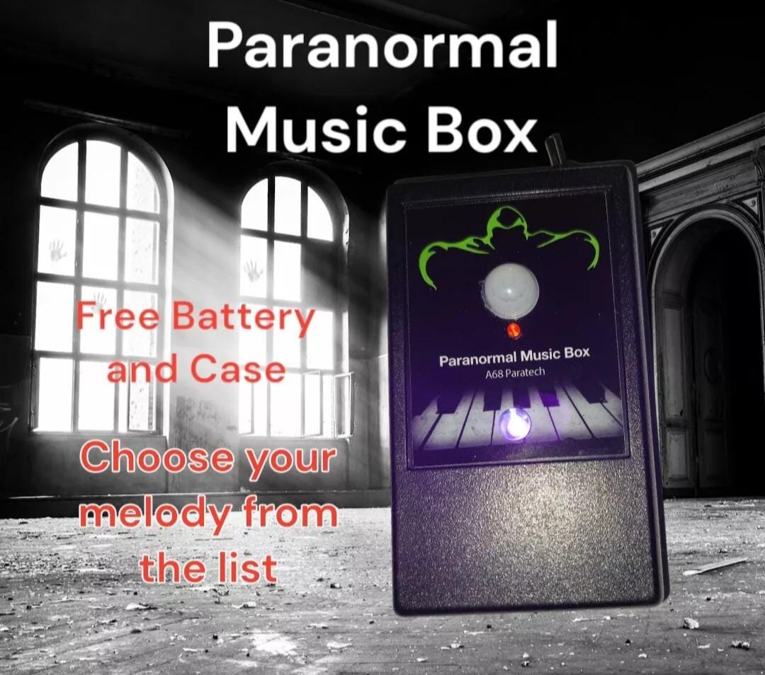A68 Ghost Hunting Music Box, Paranormal Investigation Spirit