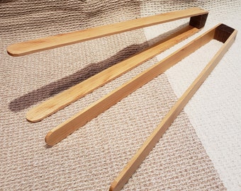 Wooden Tongs (set of 2)