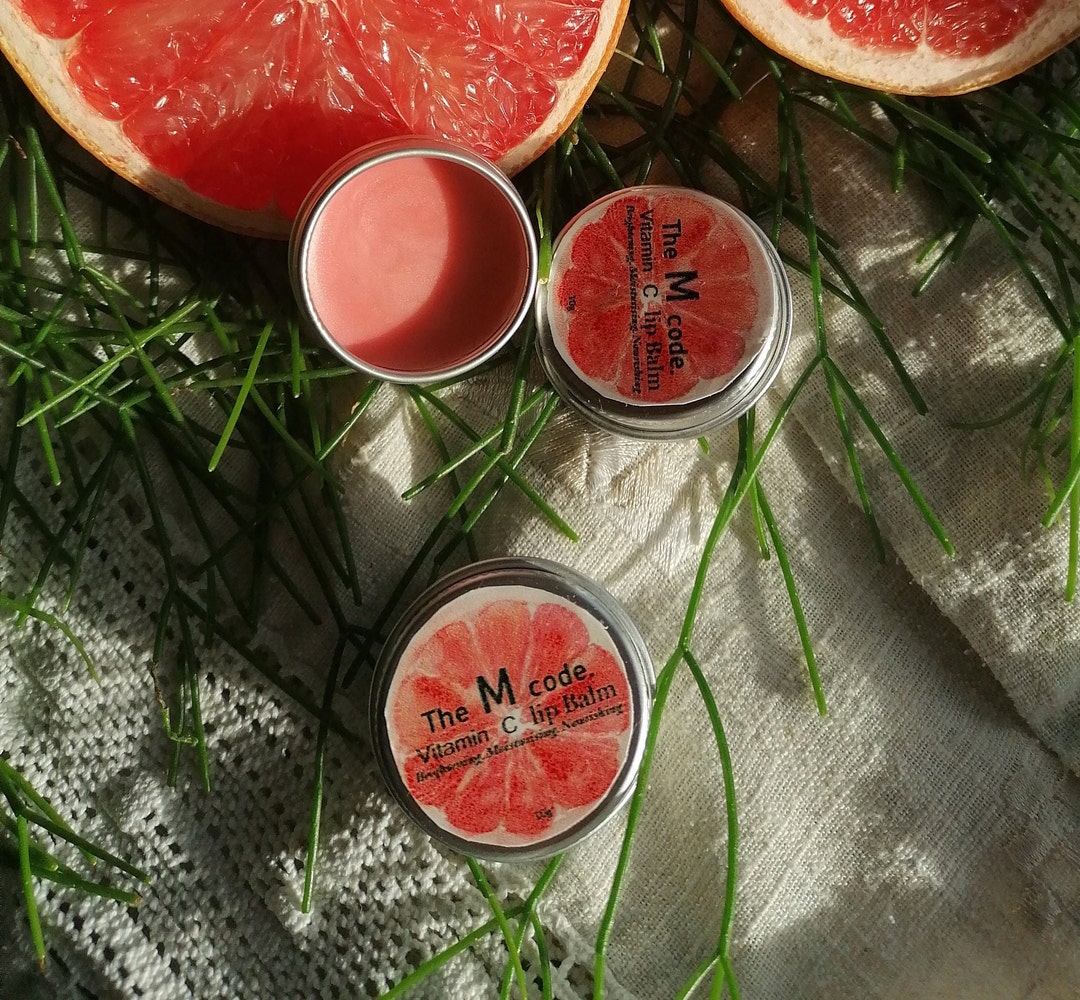 Vitamin C Lip Balm With 10 Ascorbic Acid vitamin C Etsy UK