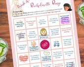 Drink if... Bachelorette BINGO Drinking Game - Instant Download!
