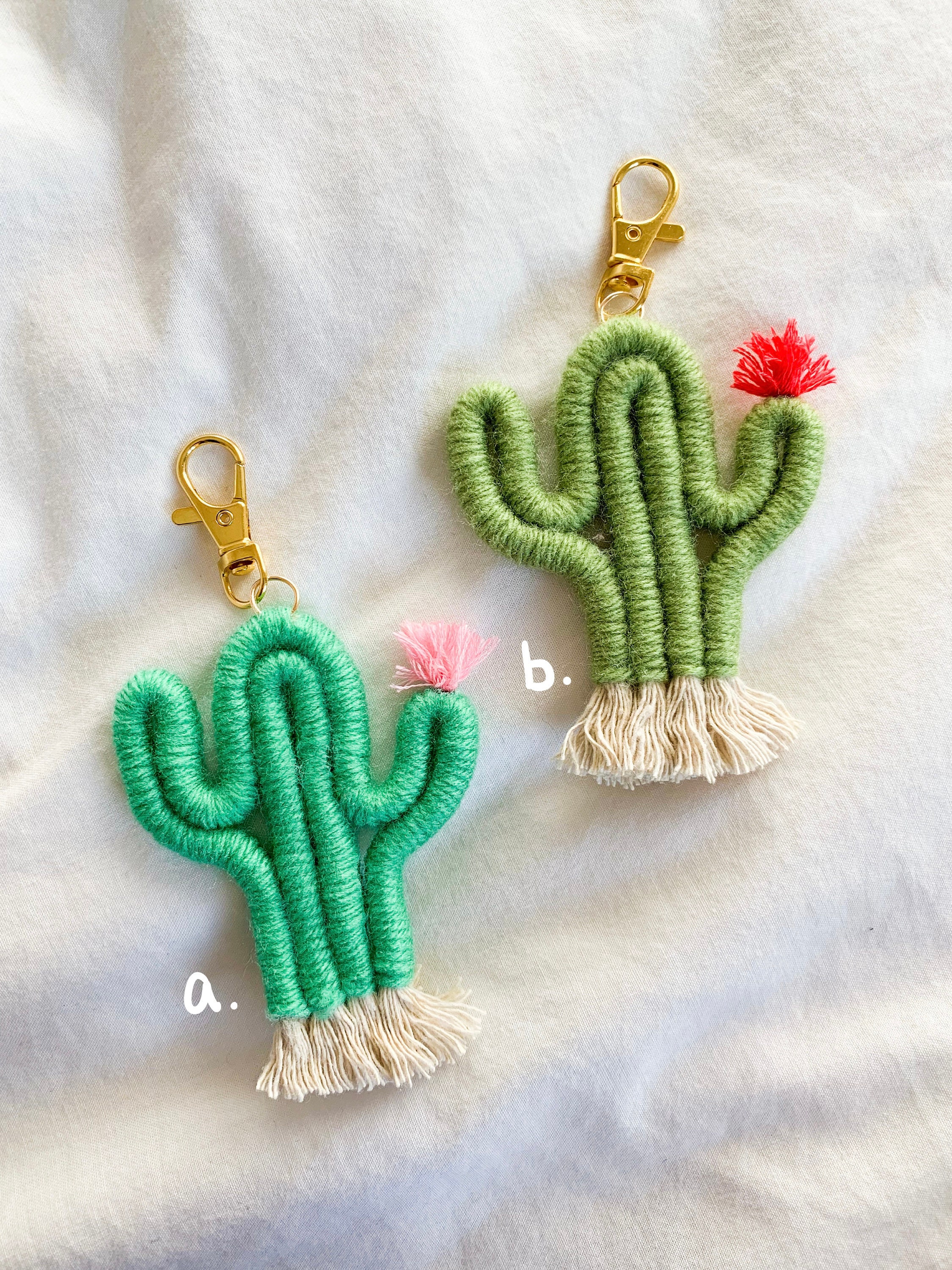 Cactus In A Keychain