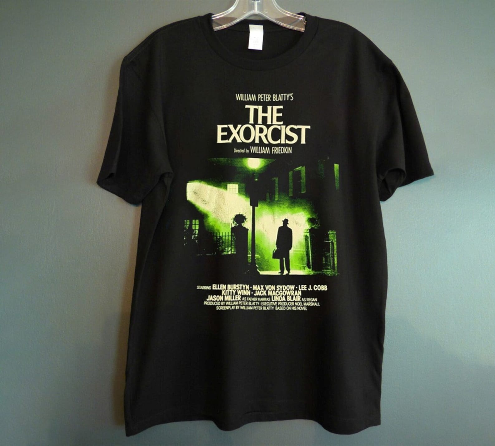 Vintage The Exorcist TShirt Horror Movie Promo Halloween Etsy