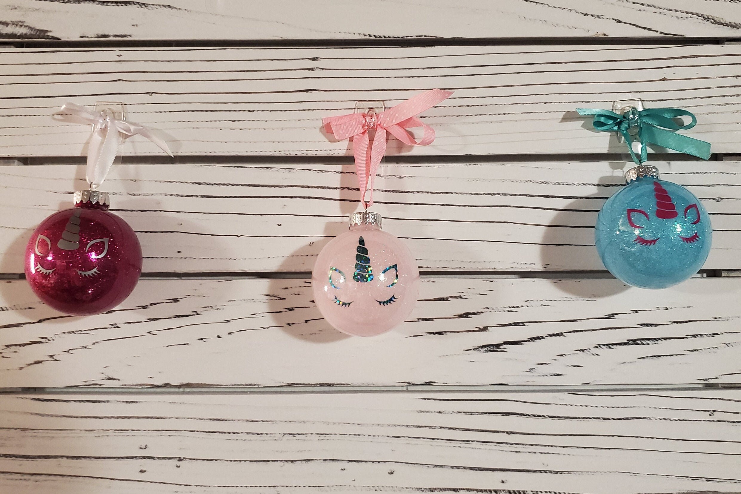 Unicorn Ball Ornament Magical Unicorn Ornament Theme Etsy
