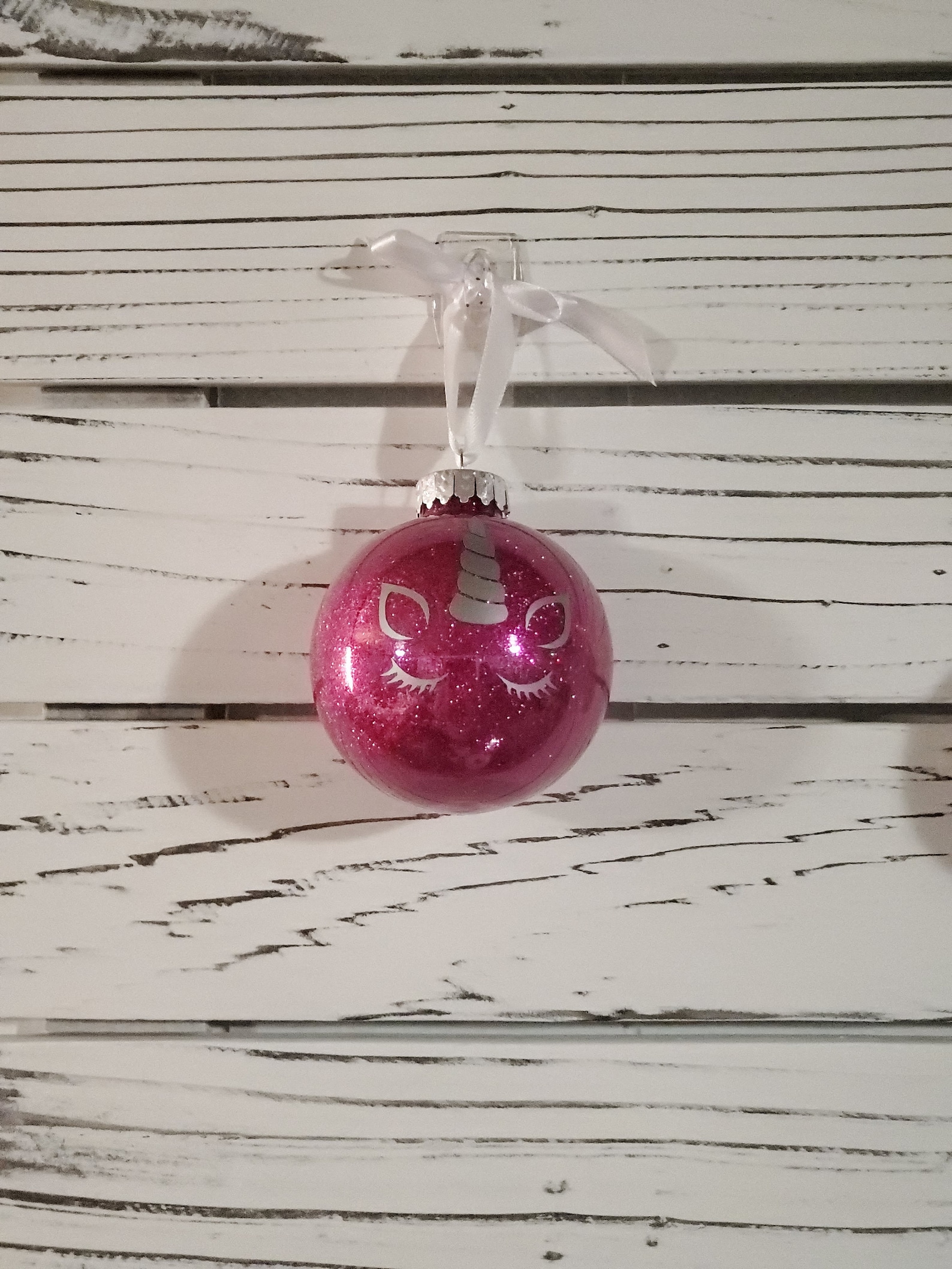 Unicorn Ball Ornament Magical Unicorn Ornament Theme Etsy