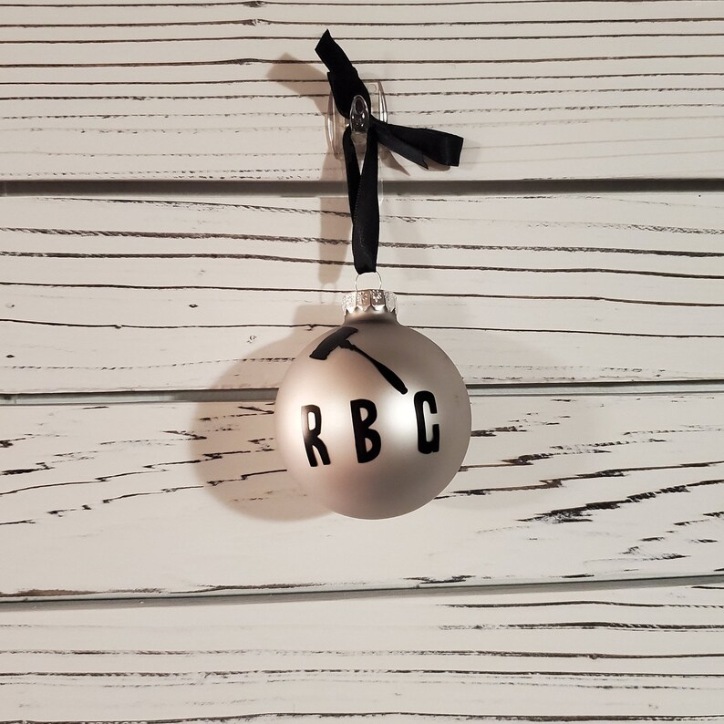 Glass Christmas Ornament Christmas Ornament RBG Ornament Ruth Bader Ginsburg Ball Ornament Commemorative Ornament RBG Christmas