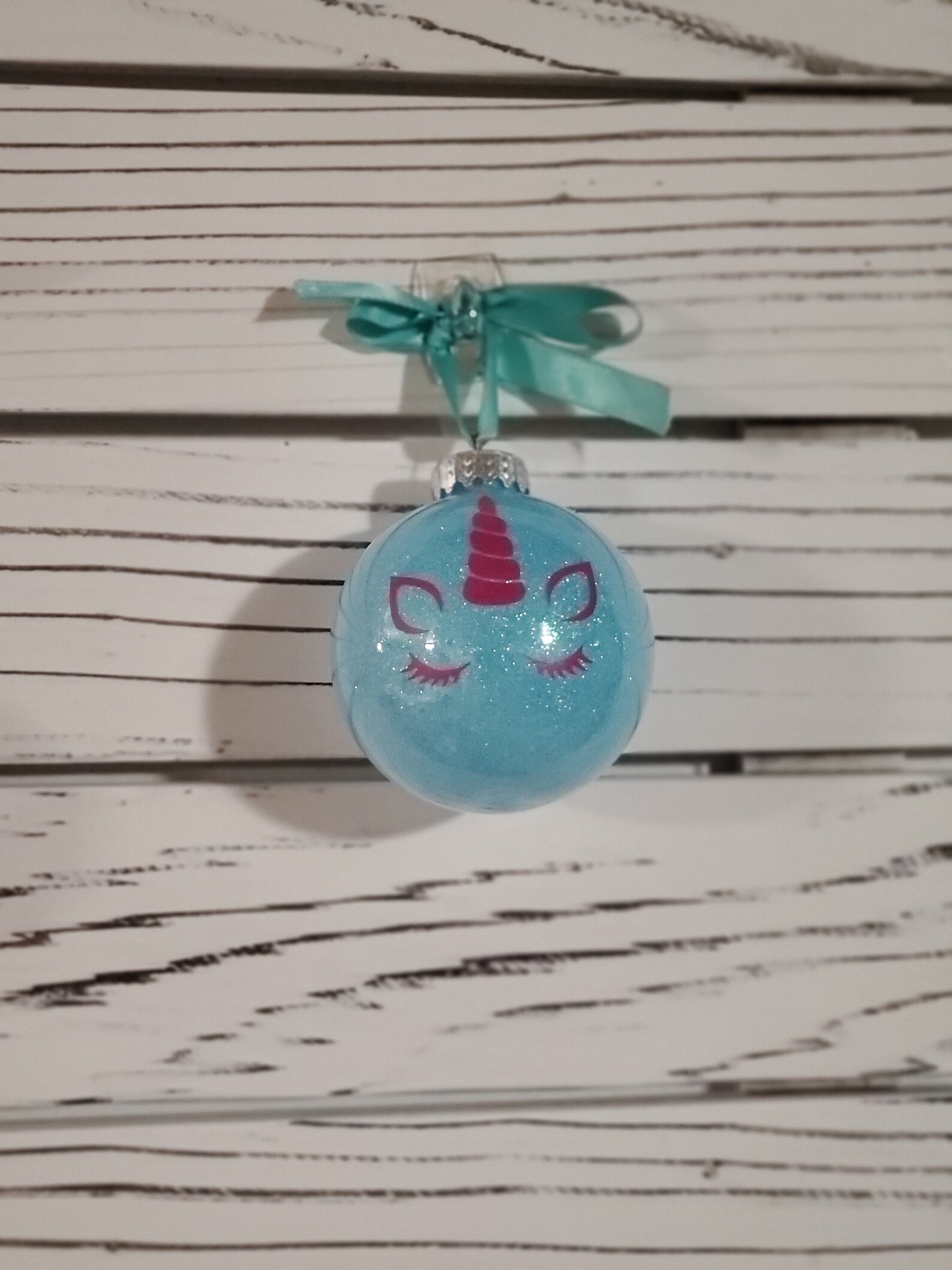 Unicorn Ball Ornament Magical Unicorn Ornament Theme Etsy