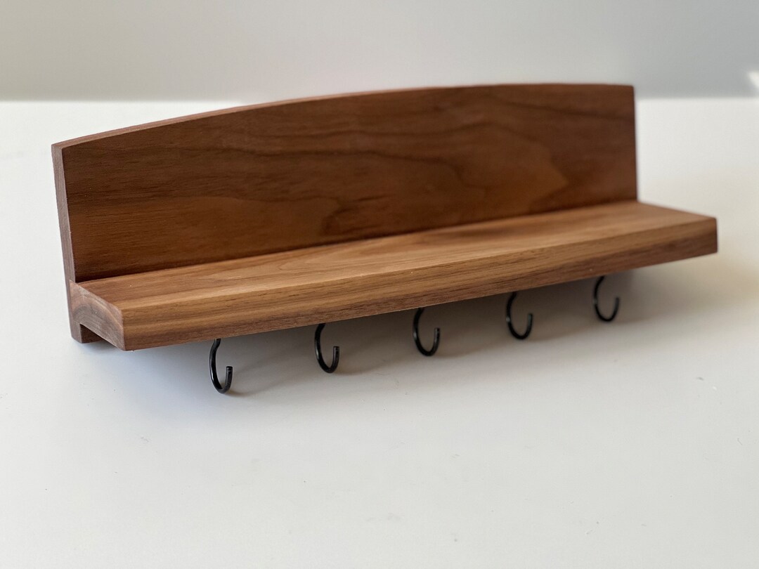 Simple Entryway Shelf A Small Floating Shelf for Keys Etsy