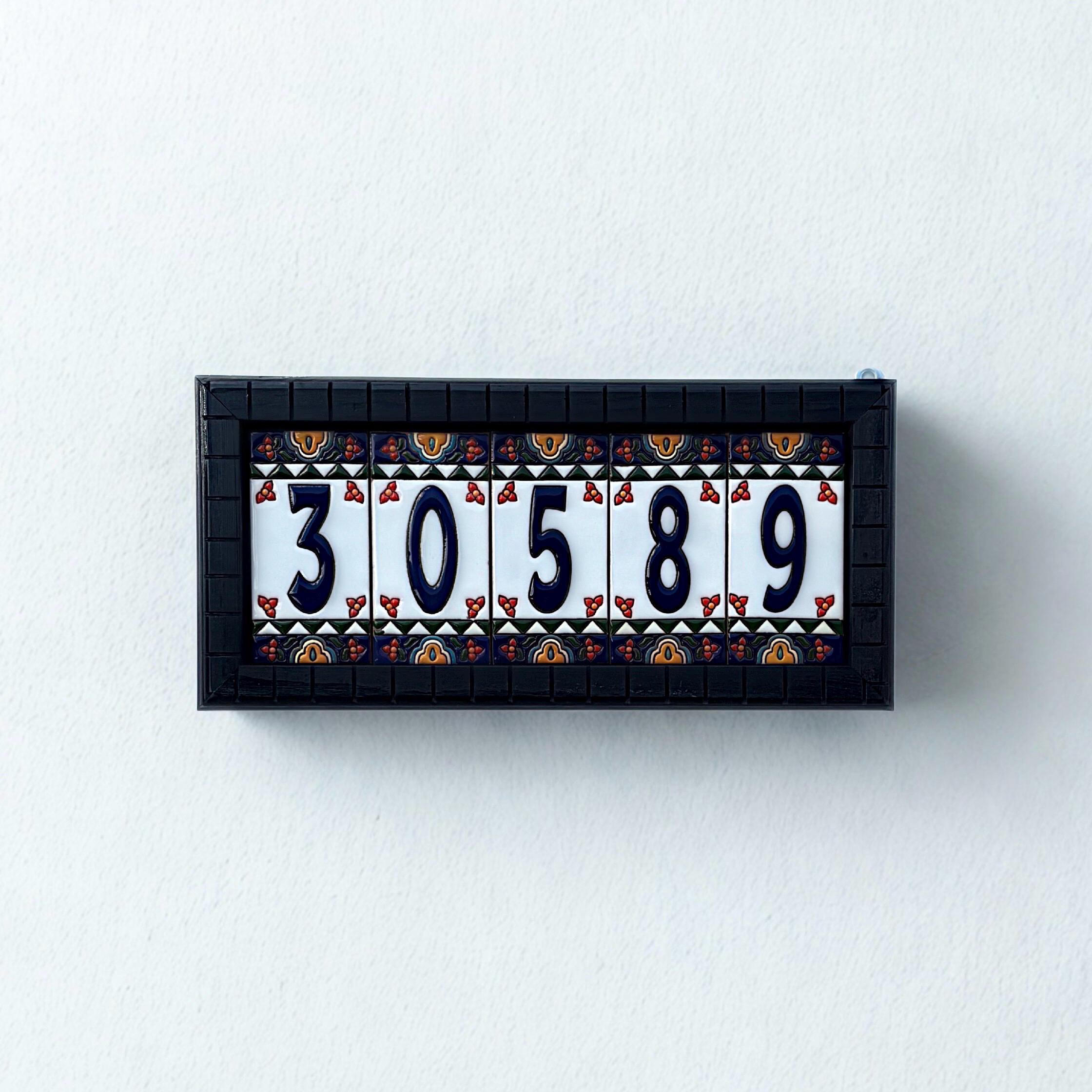 Number Tiles Art Deco - Etsy