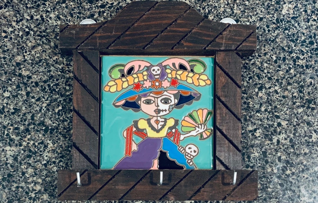 Decorative Key Holder Key Rack Key Hanger Ceramic Tile Etsy