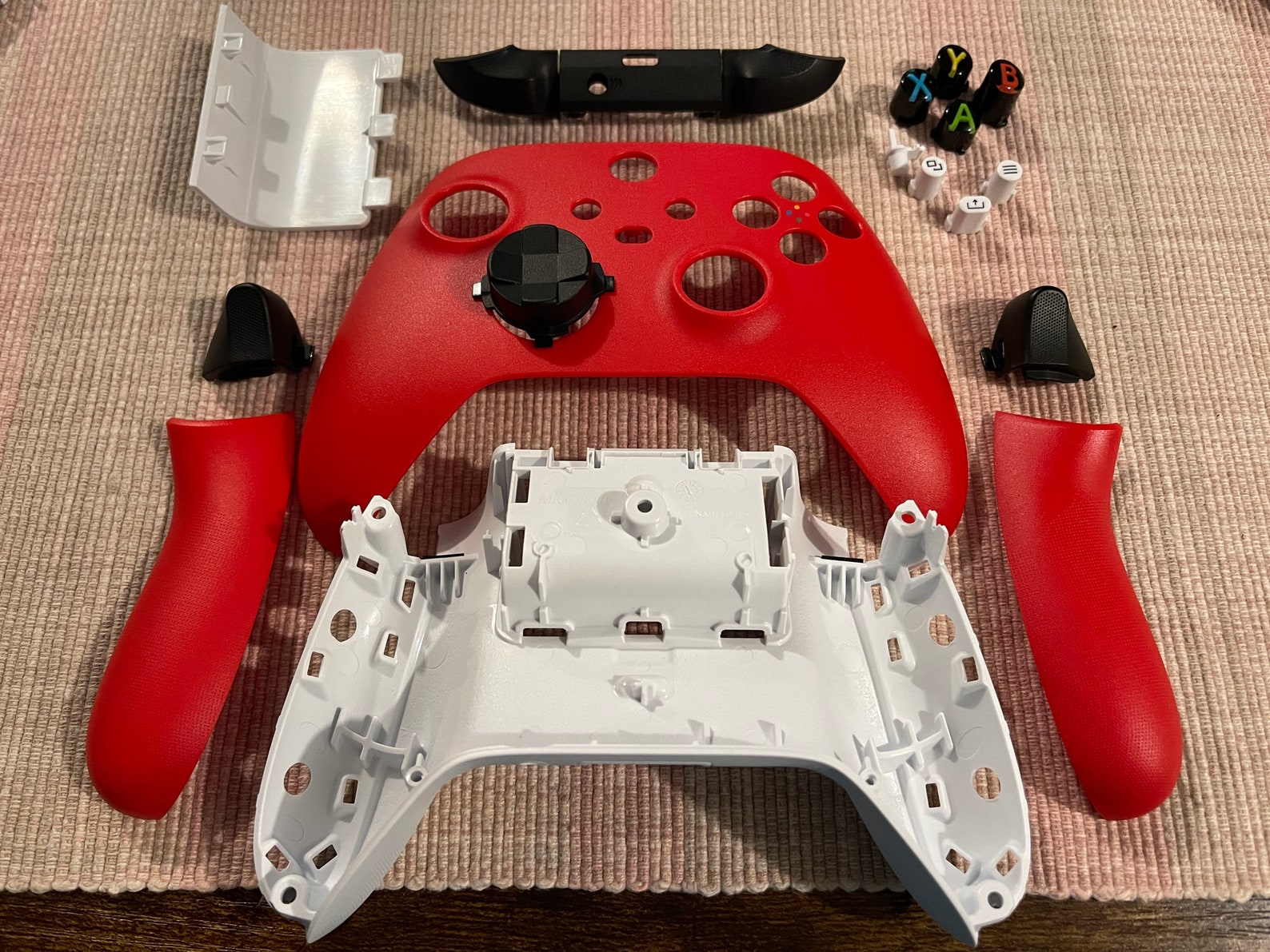 Microsoft Xbox Series X/S Controller Shell red/white Etsy