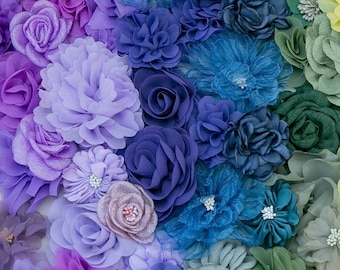 Bag of fake flowers clearance