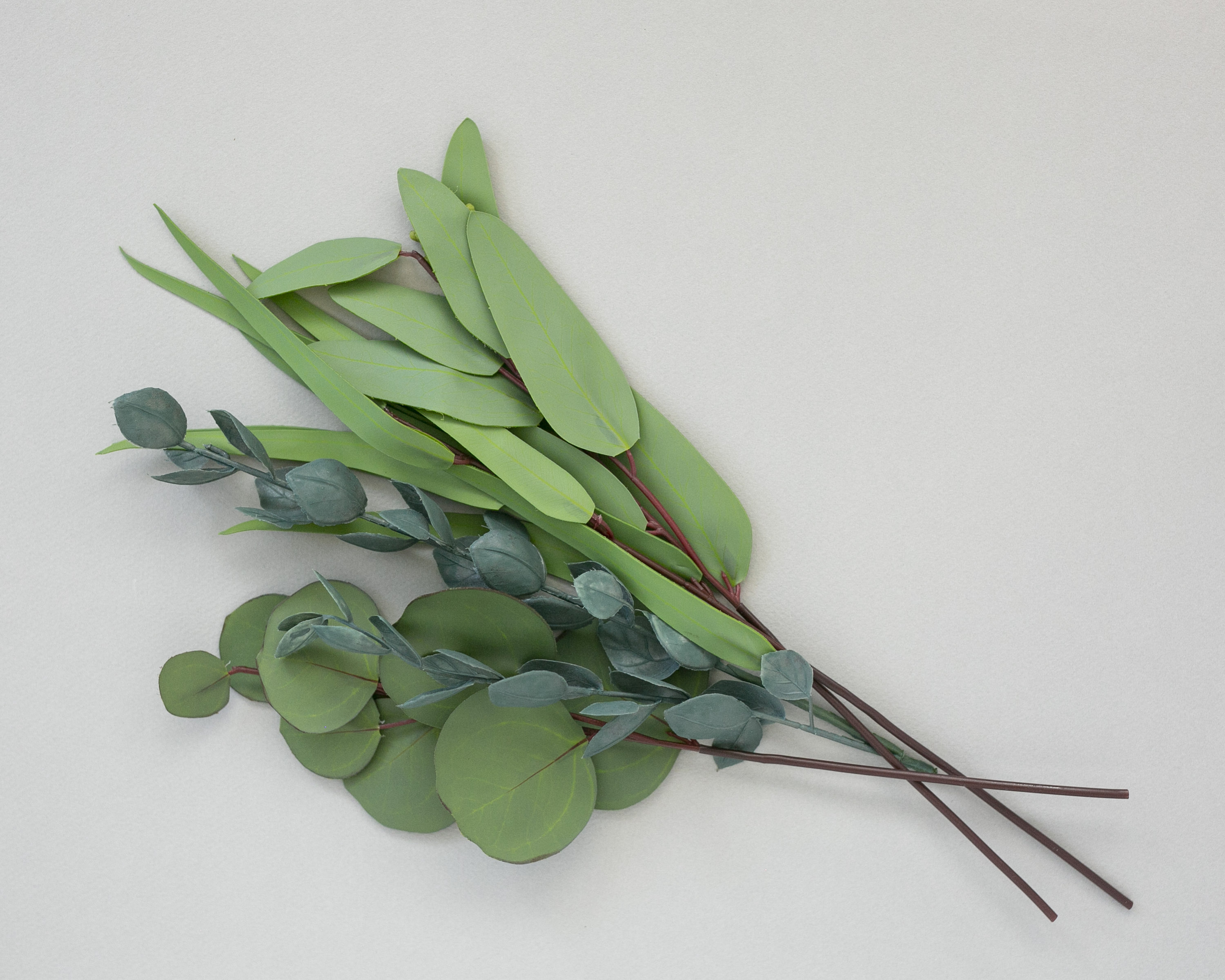Real Touch Eucalyptus Variety Bundle Greenery Pick Bouquet Real Touch Luxe Eucalyptus