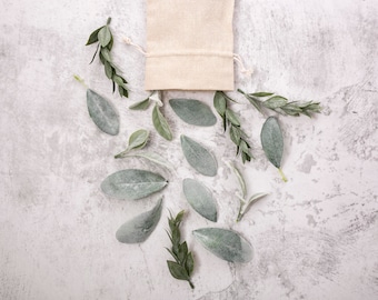 Loose Greenery Bundle | Toss Petal Greenery Leaves | Table Styling Stems and Branches | Photo Prop Faux Greenery | Artificial Ruscus Leaves