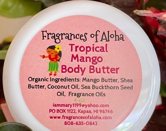 Organic Hawaiian Body Butter