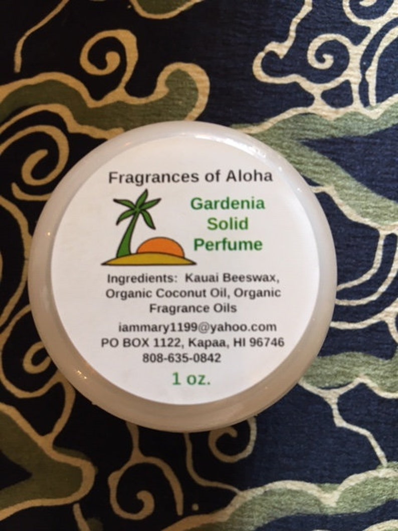 Hawaiian Fragrance Solid Perfume Etsy