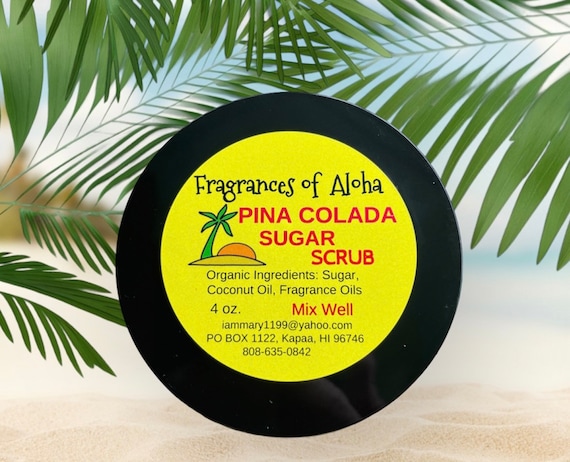Hawaiian Fragrance Sugar Scrubs