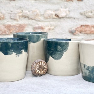 Handmade ceramic mug craft tableware
