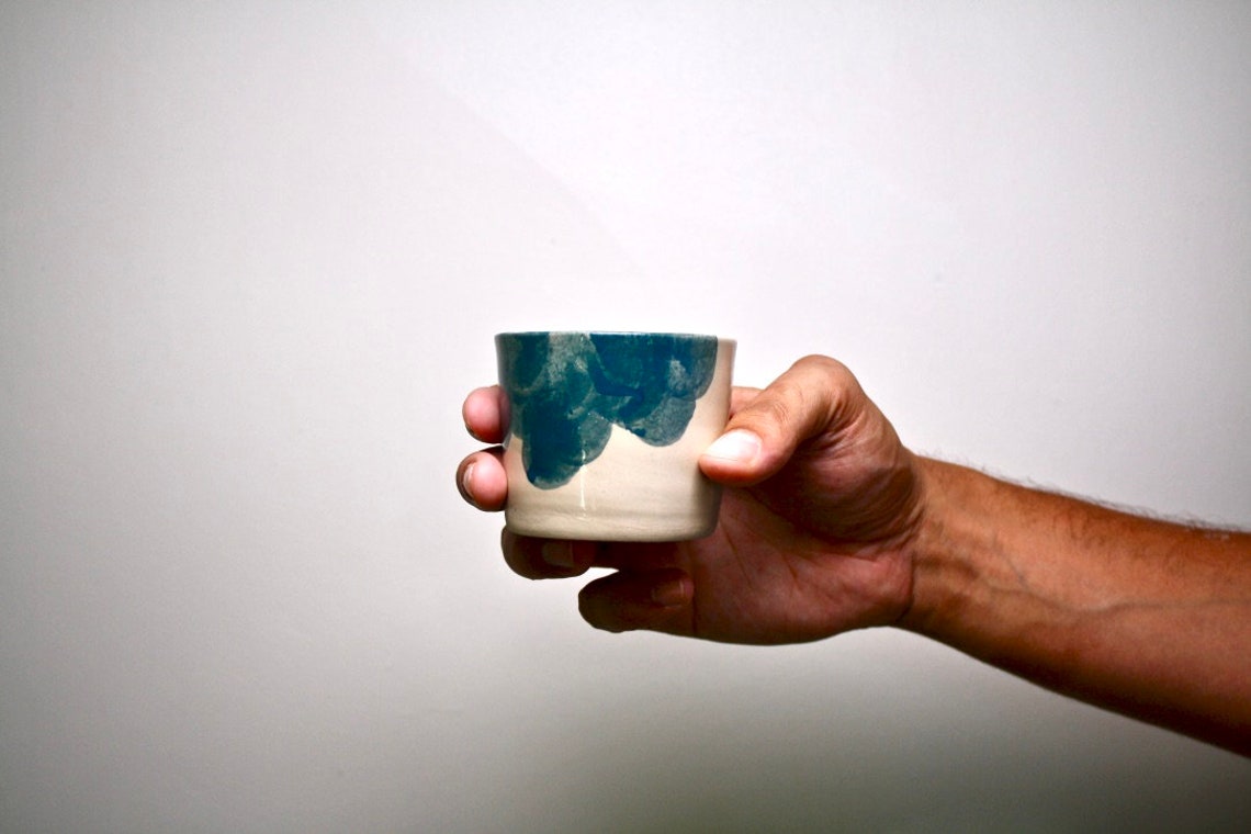 Tasse de poterie tasse en céramique tasse tasse fait main