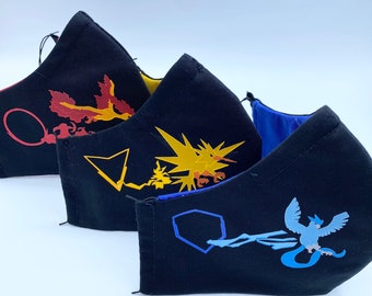 Original Art Work Pokémon Go Team Mask