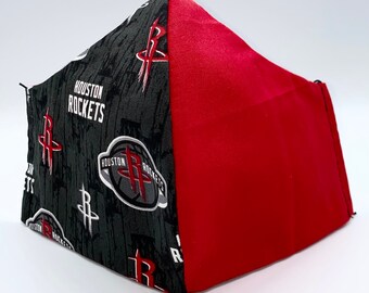 NBA Houston Rockets “Blacktop” Mask with Integrated Non-Woven Filter