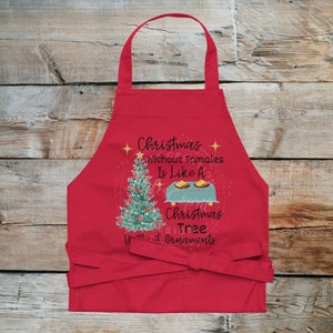Kerst Tamale Gezegde Schort Voor Tamale Party Crew Mexicaanse Kerst Traditie Tamale Maker Schort Voor Iedereen Tamale Tamalada Citaat Schort