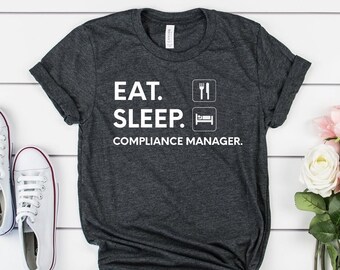 Funny Compliance Manager shirt. Compliance Manager womens fit T-Shirt