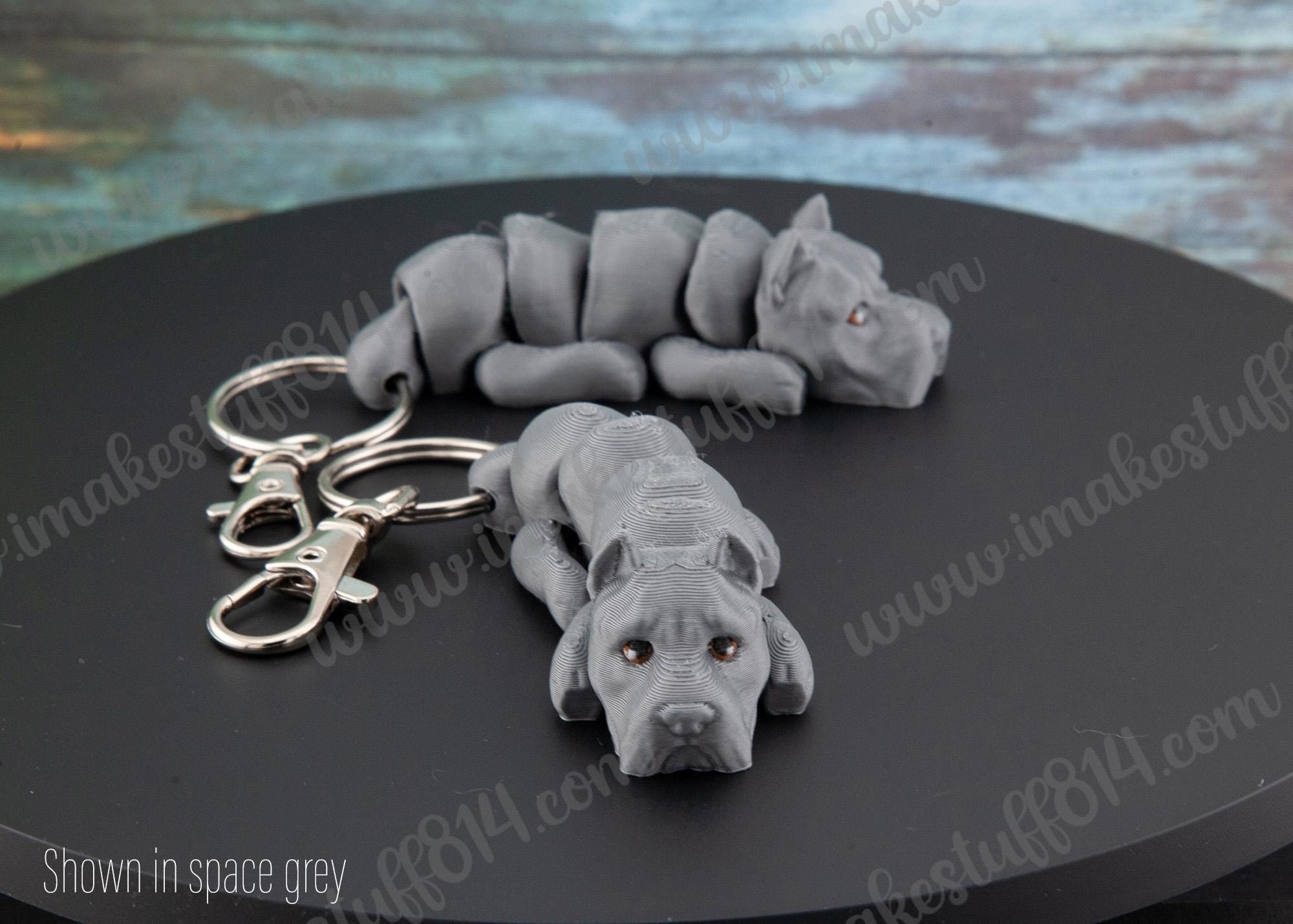 Cane Corso 3d Printed Keychain, Just Because Gift for Dog Mom, 3d Dog ...