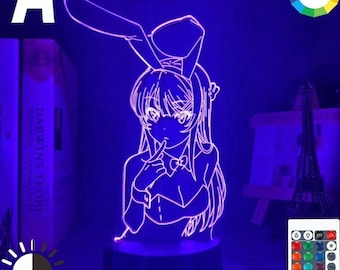 BunnyGirl Senpai - Lampe led/Lampe de nuit