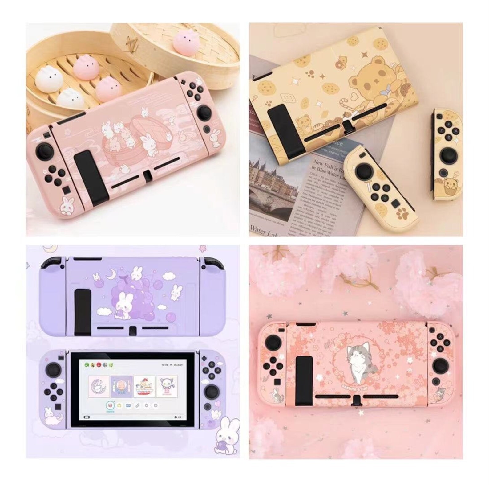 Kawaii Nintendo Switch Protective Case/shell - Etsy UK