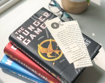hunger games bookmark etsy