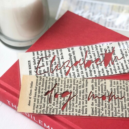 Custom Bookmarks Etsy