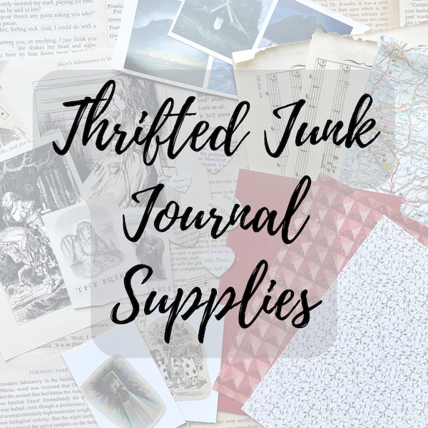 Junk Journal Supply Etsy