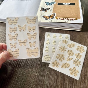Bookish Sticker Sheets