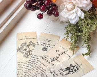 Chronicles of Narnia Inspired Bookmarks