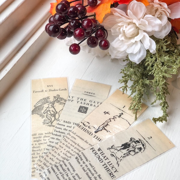 Chronicles of Narnia Inspired Bookmarks