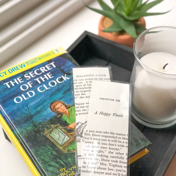 Nancy Drew Inspired Bookmarks