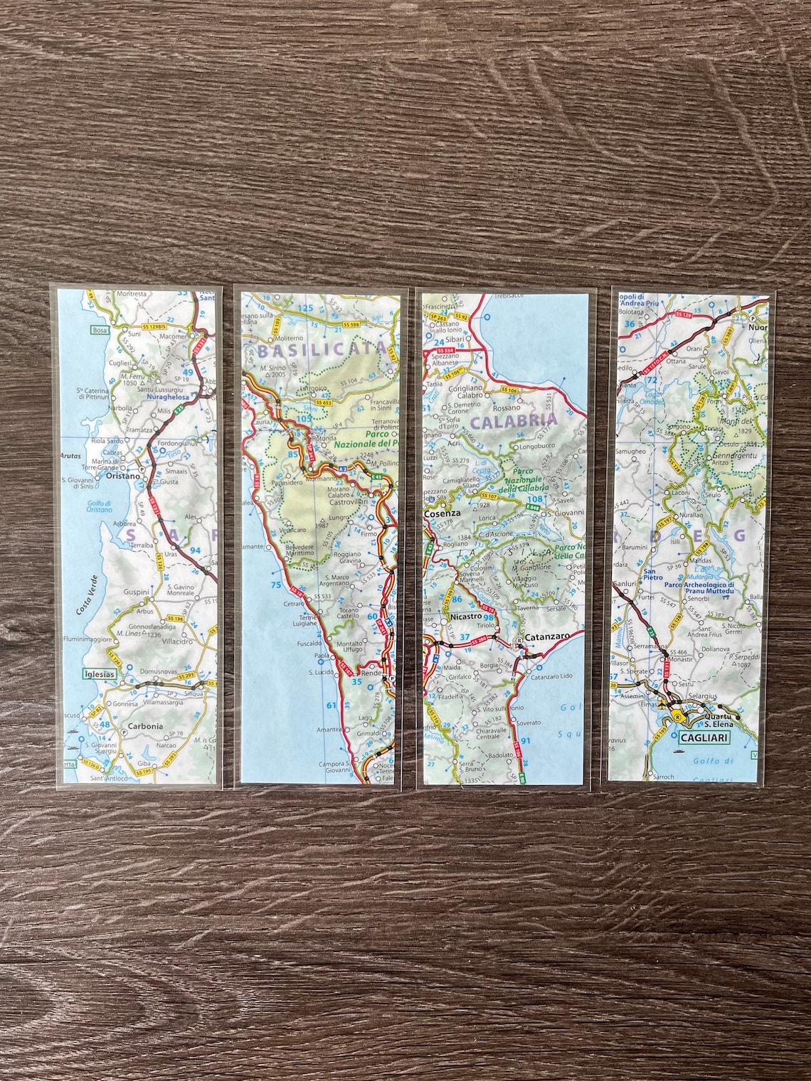 Map Bookmarks - Etsy
