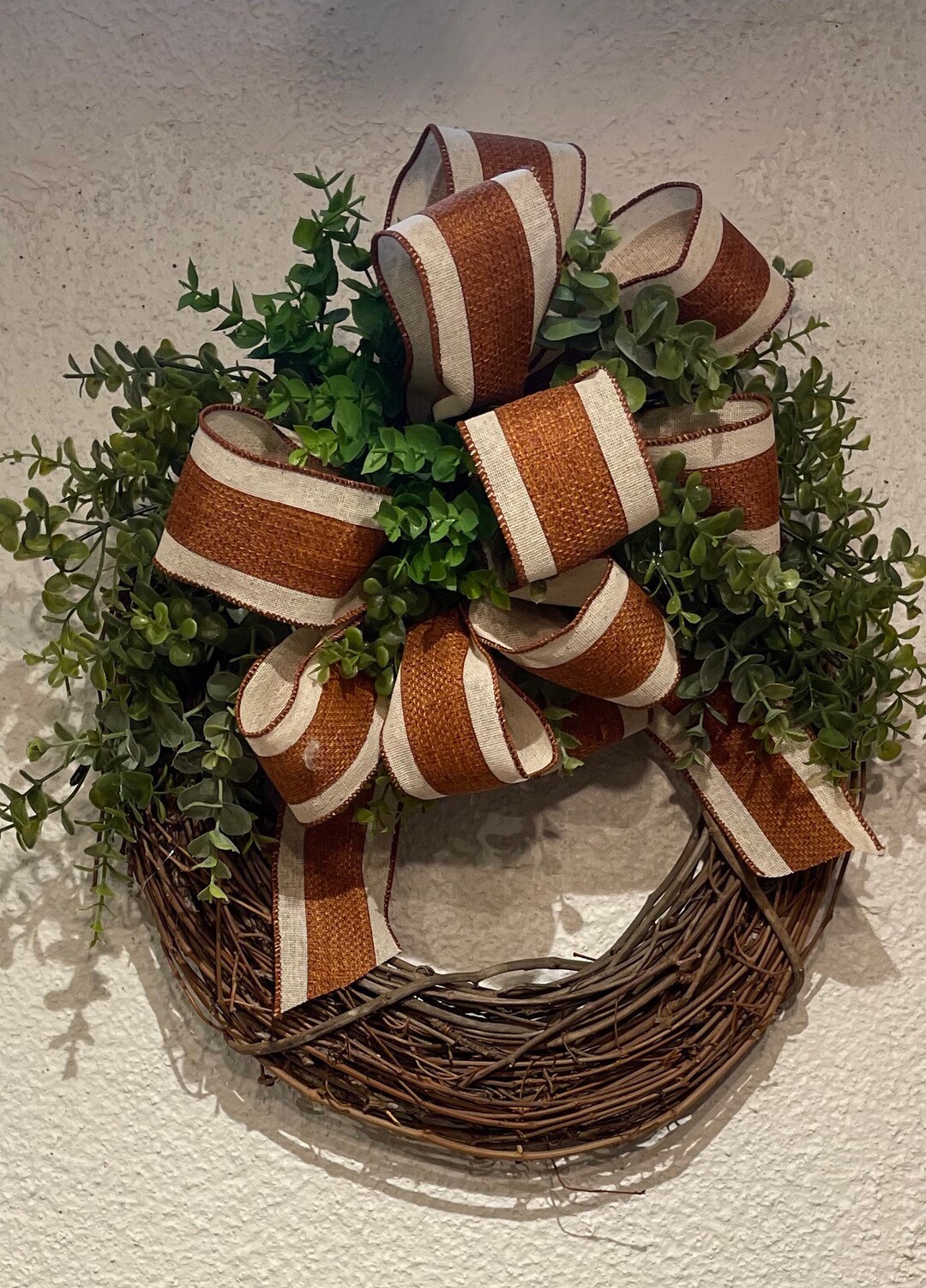 Couronnes Cœur Rotin HOMSFOU - Lot 3 Déco Naturelle 15cm DIY